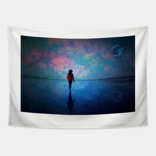 Fantasy Spacewalk Tapestry