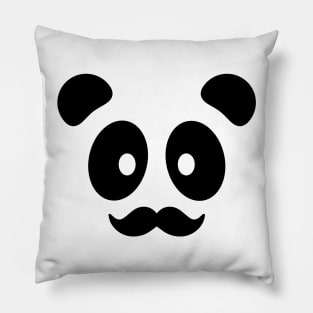 Panda Mustache Bambu Brand Movember Pillow