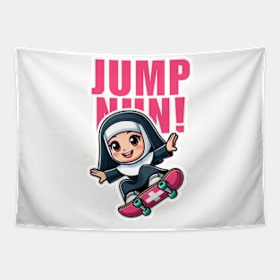 Jump Nun! Tapestry