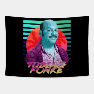 Tobias Fünke // Neon Retro Fit Tapestry