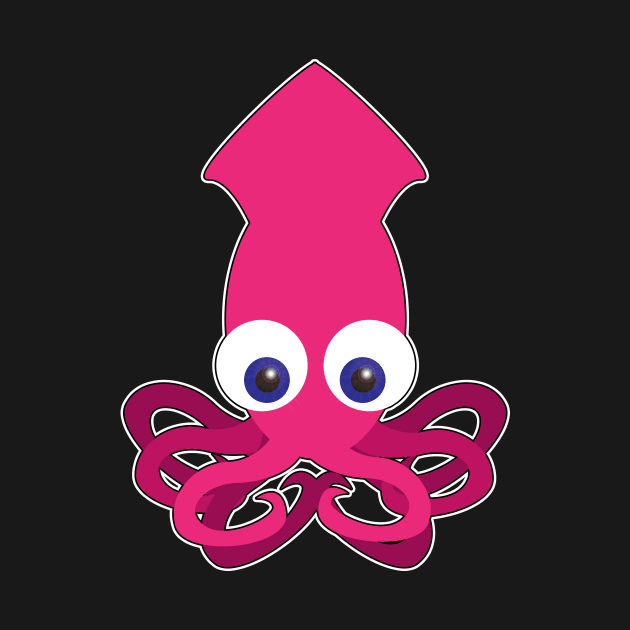 Squid by Wickedcartoons
