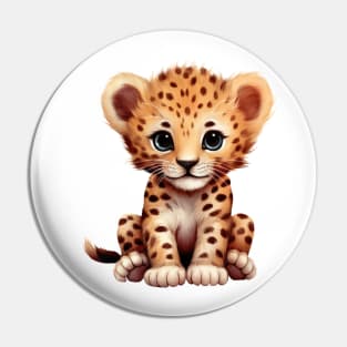 Baby Leopard Pin