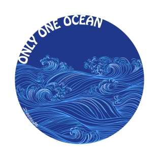 Only One Ocean - Waves 2 T-Shirt