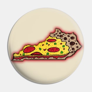 Kentucky Pizza!! w RED GLOW! Pin