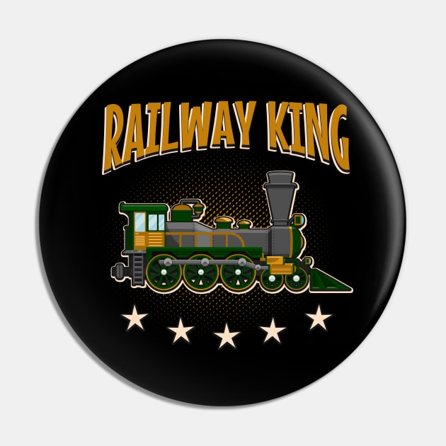 Railway King Pin by Foxxy Merch