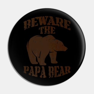 Papa Bear Father Day Pin