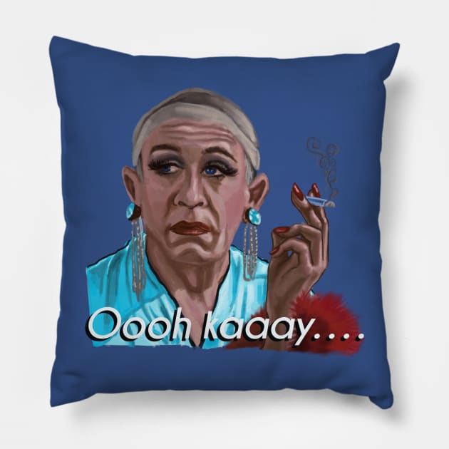 Ooh Kaay... Pillow by xandra-homes