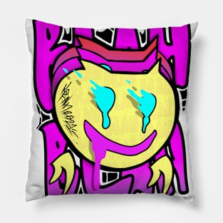 BLAH SMILEY Pillow