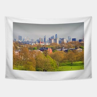 London Skyline Cityscape Primrose Hill Tapestry