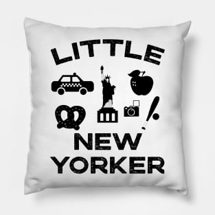 Little New Yorker, New York Kids, New York Children Pillow