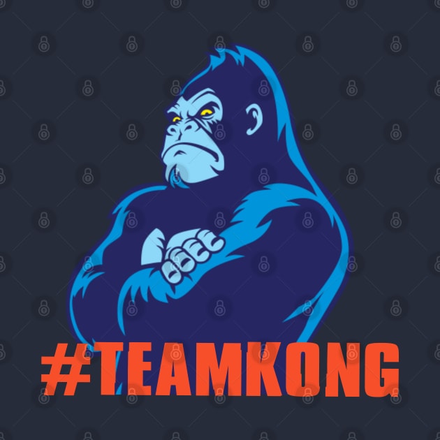 Godzilla vs Kong - Official Team Kong Neon by Pannolinno