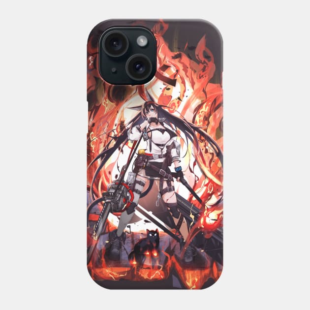 BLAZE - arknights Phone Case by lufi_ays