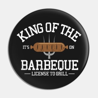 King of the Barbeque Pin