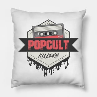 PopCultKillers Logo - Cassette Pillow