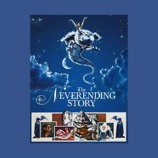 The Neverending Story Classic Movie Cover T-Shirt