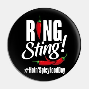 International Hot and Spicy Food Day – January Pin