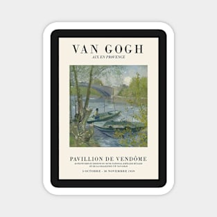 van gogh postal card, van gogh sticker, van gogh phonecase Magnet