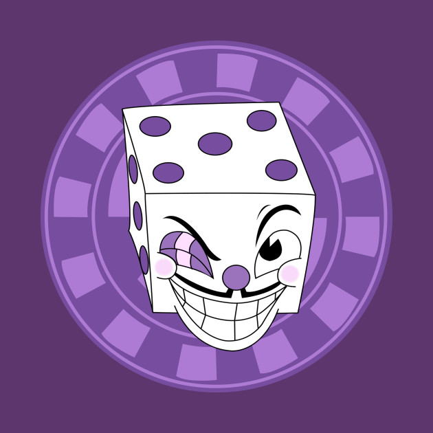 Mr. King Dice Cuphead TShirt TeePublic