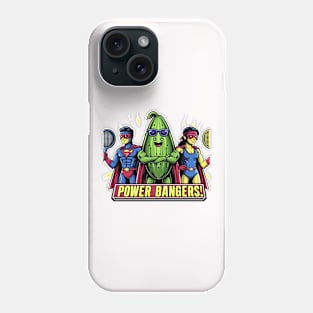 Pickleball POWER BANGERS Superheroes Mixed Doubles Phone Case