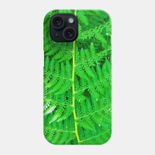 Green Forest Leaf Phone Case