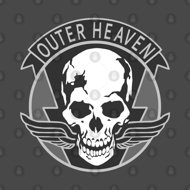 Metal Gear Solid - Outer Heaven logo by JHughesArt