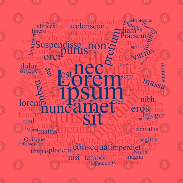 Lorem Ipsum Word Cloud by Warp9