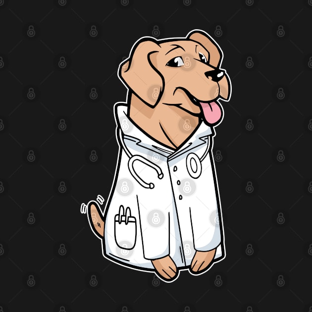 Dogtor Dog Illustration for Vet by cecatto1994