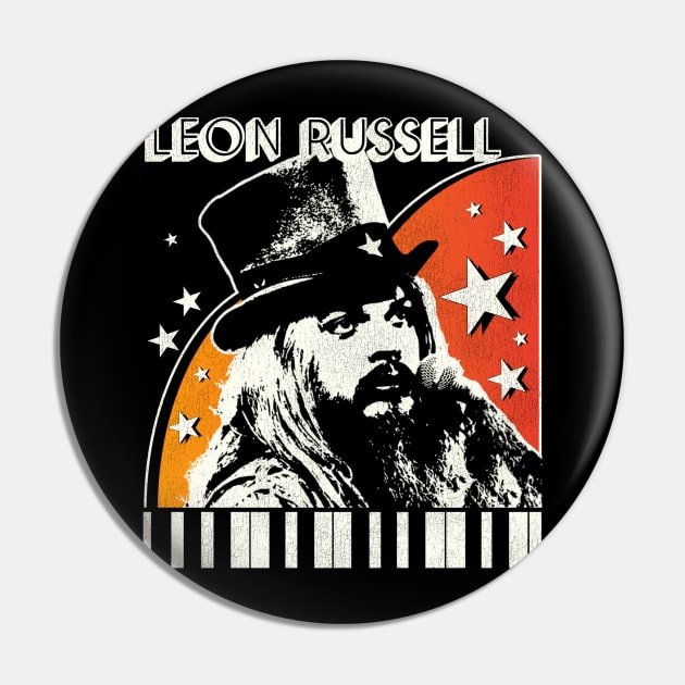 Leon Russell Pin by darklordpug