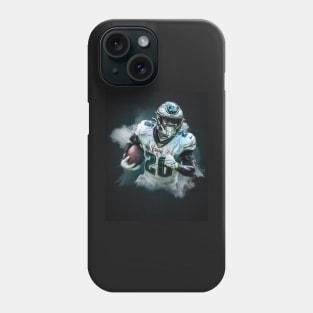 Miles Sanders Philadelphia Sports Art Phone Case