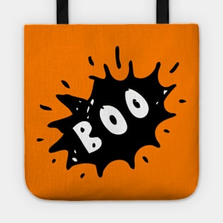 Scary Boo Ghost Halloween Tote