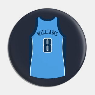 Deron Williams Utah Jersey Qiangy Pin