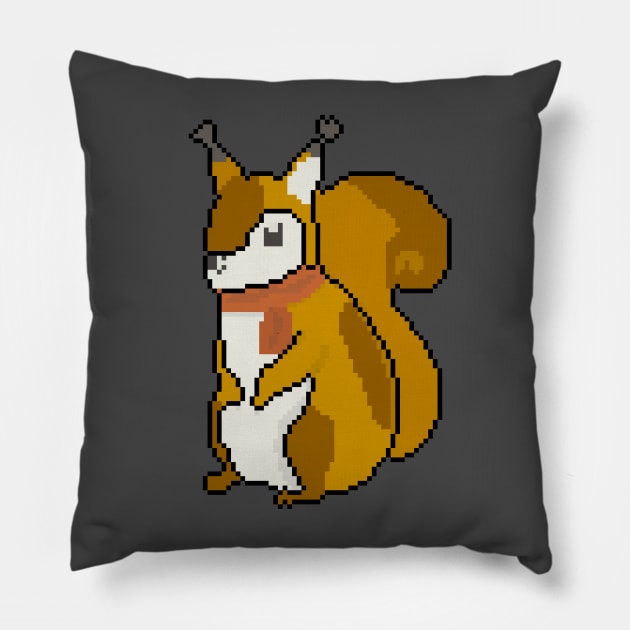 Treetop Treasures Pillow by Pixel.id