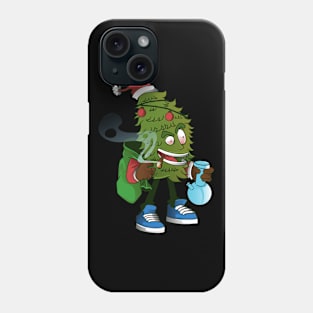 christmas tree smoke weed Phone Case