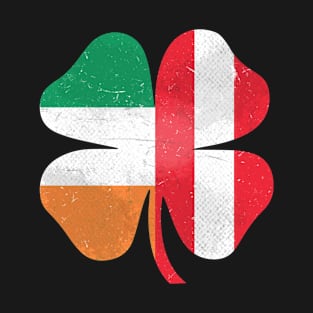 Austrian Irish Shamrock Austria Ireland St. Patrick's Day T-Shirt