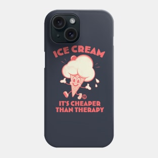 ICE CREAM THERAPY Phone Case