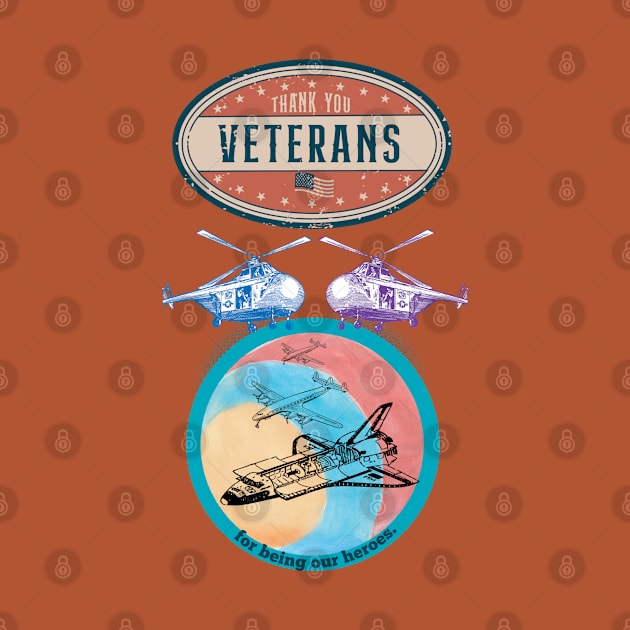 Thank you Veterans by Persius Vagg