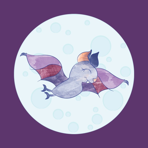 Flying Bat, Super Spoopy by jubilli