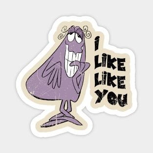 I "LIKE" like you Vintage Style - Distressed Magnet