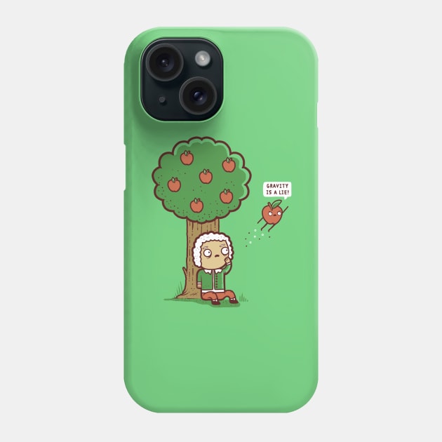 GRAVITY IS A LIE Phone Case by Randyotter