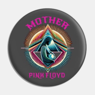 Mother song t shirt Pin