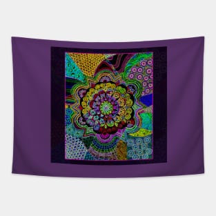 Puzzled Patchwork Tapestry