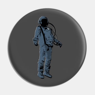 Floating Astronaut Pin