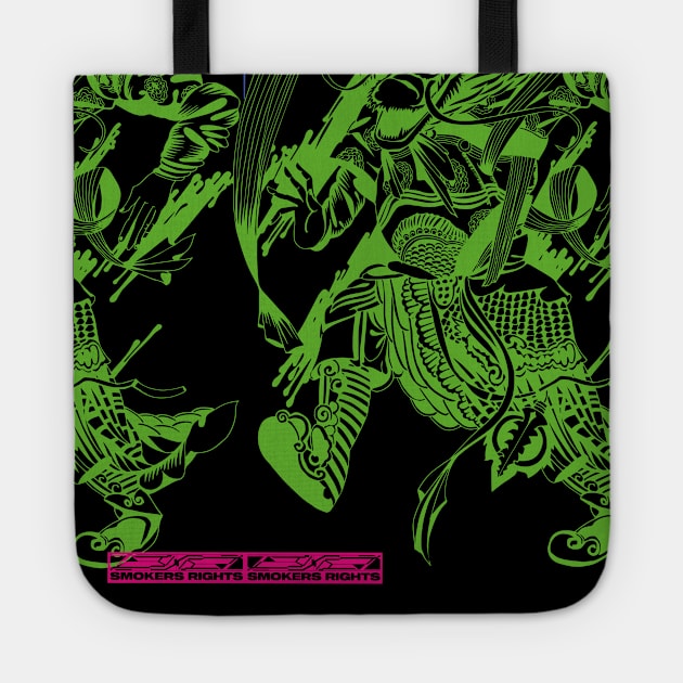 Green Dragon Fight Tote by Smokers Rights Movement