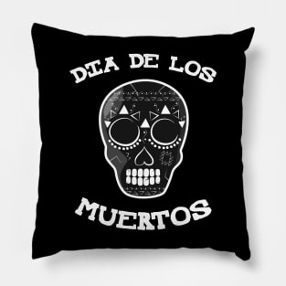 Dia de los muertos Mexican Sugar Skull Pillow