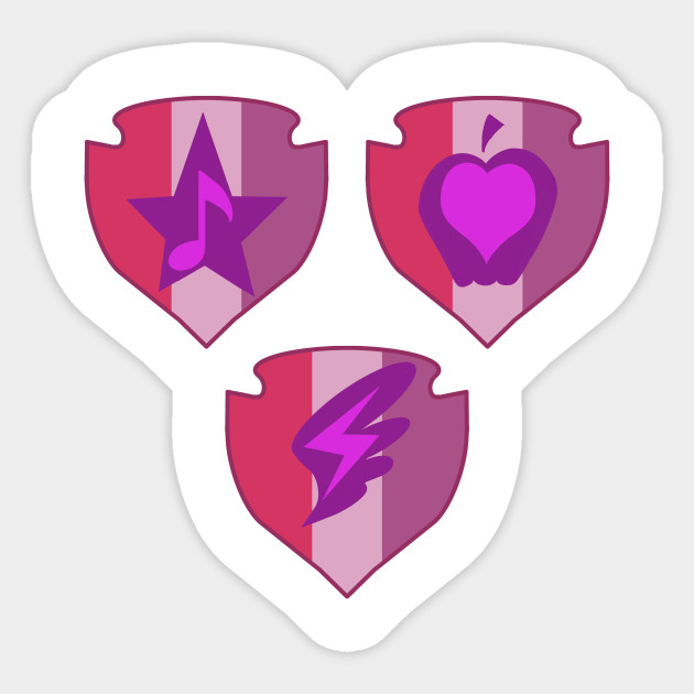 My Little Pony Crusaders Cutie Mark Special Cutie Mark Crusaders Sticker Teepublic