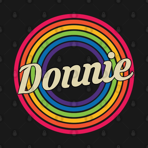 Donnie - Retro Rainbow Style by MaydenArt