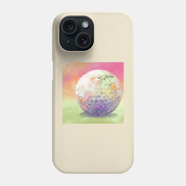 Pretty Golfball Phone Case by missdebi27