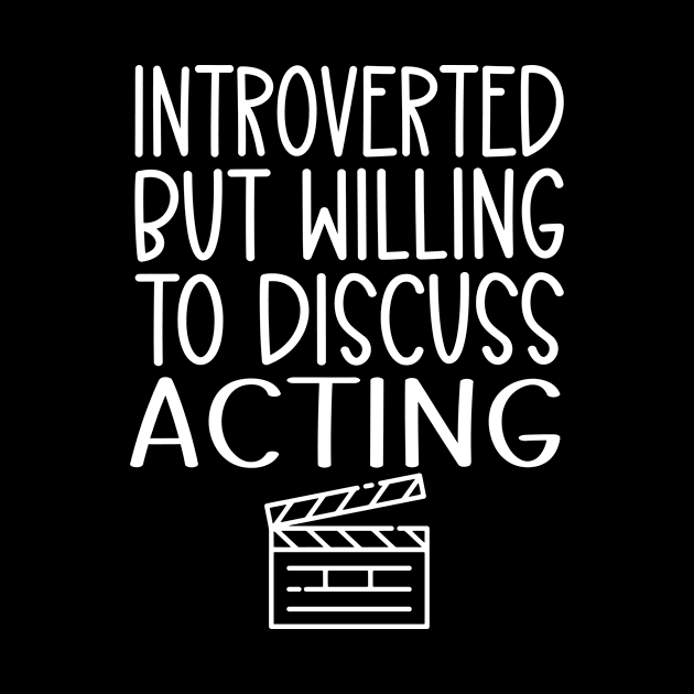 Introverted But Willing to Discuss Acting - Funny Actress by HaroonMHQ