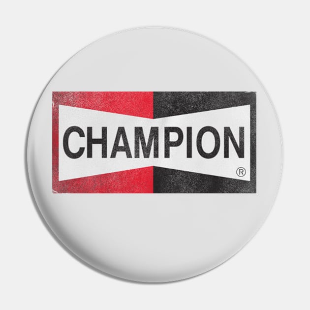 Champion Brad Pit Vintage Pin by 9ifary