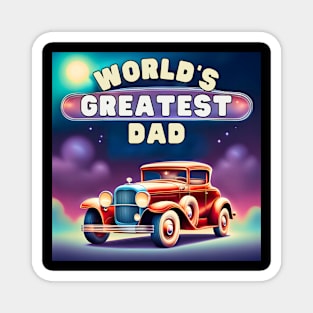 World’s Greatest Deuce Coupe Dad Magnet